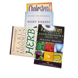 Earl Mindell Herb Bible + 3 Health Books Bundle – Wellness